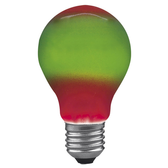 10 x Paulmann 400.40 Glühbirne 25W E27 rot grün