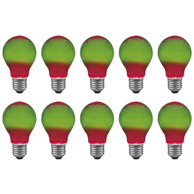 10 x Paulmann 400.40 Glühbirne 25W E27 rot grün