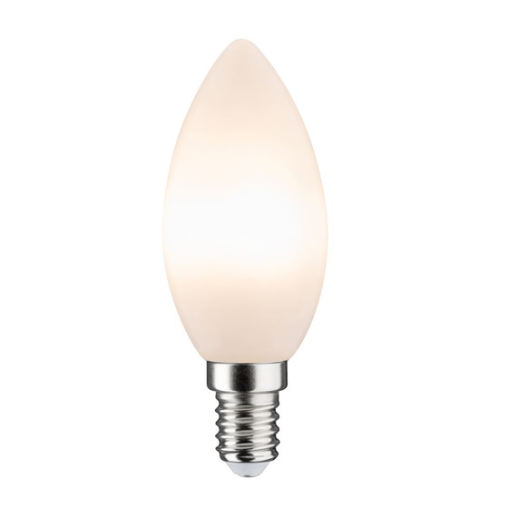 Paulmann 283.35 LED Kerze Lampe Birne 2,5W E14 Opal Warmweiß 2700K 230V A++