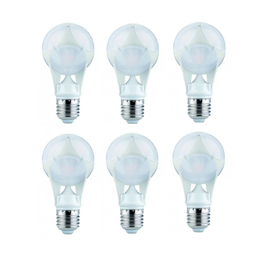 6 Stck Paulmann 282.21 LED AGL 7W E27 warmwei 2700K 360 Grad