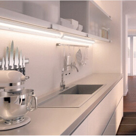 Müller Licht 20000067 Cabinet Dim 60 LED Unterbauleuchte 10W Weiß inkl. Leuchtmittel