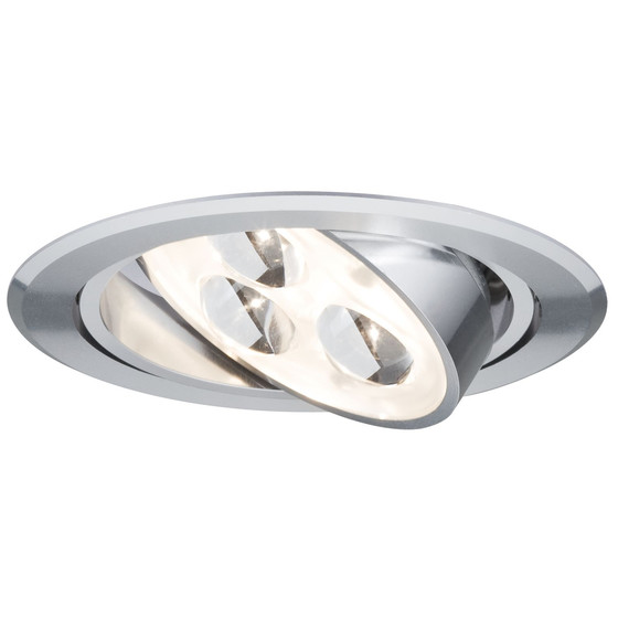 Paulmann 935.41 3er Set LED Einbauleuchte Micro Line 3x3W Aluminium schwenkbar