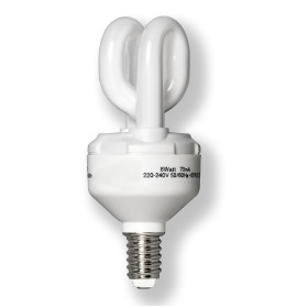 Negawatt NW6608ASP Röhrenlampe E14 8W= ca. 40W Warmweiß 2700K Sparlampe 420lm