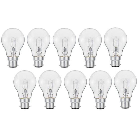10er Set Luminizer 3045 Classic Halogen A55 B22 70W = 92W...