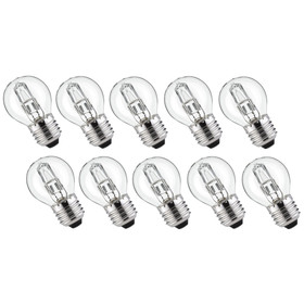 10er Set Luminizer 3060 Classic Halogen G45 E27 42W=55W...