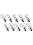 10er Set Luminizer 3060 Classic Halogen G45 E27 42W=55W dimmbar warmweiss