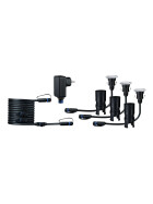 Paulmann 936.97 Plug&Shine Basisset Floor Mini IP65 warmweiss dimmbar