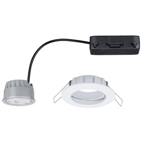 Paulmann 928.06 1er Einbauleuchten-Set Premium Coin dimmbar LED 7 W Weiß matt