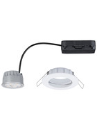 Paulmann 928.06 1er Einbauleuchten-Set Premium Coin dimmbar LED 7 W Weiß matt