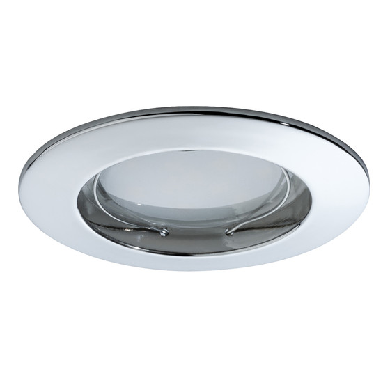 Paulmann 928.28 1er Einbauleuchten-Set Premium Coin dimmbar LED 7 W Chrom IP44