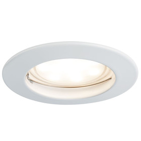 Paulmann 928.22 1er Einbauleuchten-Set Premium Coin dimmbar LED 7 W Weiß matt