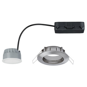 Paulmann 928.26 1er Einbauleuchten-Set Premium Coin dimmbar LED 7 W Eisen geb