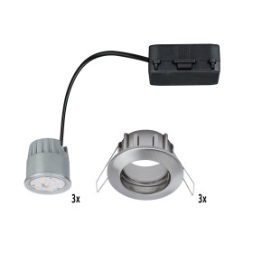 Paulmann 928.10 1er Einbauleuchten-Set Premium Coin dimmbar LED 7 W Eisen geb