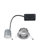 Paulmann 928.10 1er Einbauleuchten-Set Premium Coin dimmbar LED 7 W Eisen geb