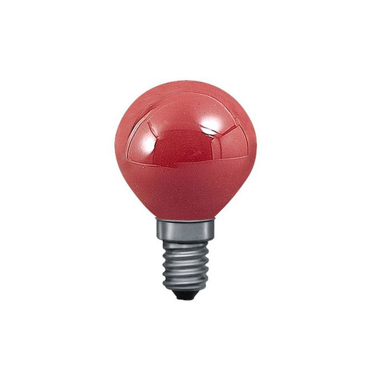 Paulmann 401.21 Glühbirne 25W Tropfenlampe E14 Color Rot Leuchtmittel