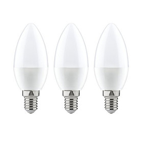 Paulmann 284.26 3er Set LED Kerze 4 Watt E14 230V Warmweiß Opal