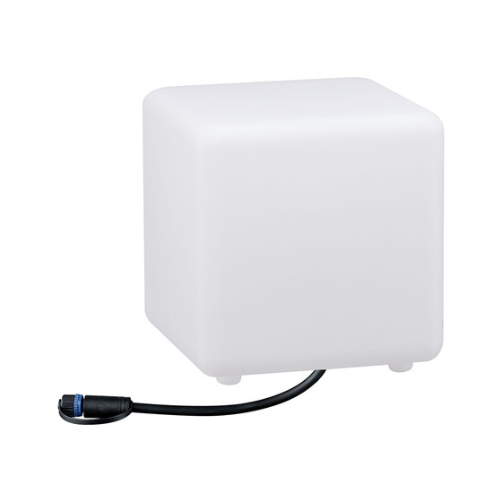 Paulmann 941.80 Plug&Shine Lichtobjekt Wrfel 20 cm warmweiss IP67 24V