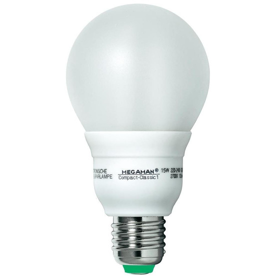 Megaman MM80816 Energiesparlampe Compact Classic 15W E27 Warmweiss 220V