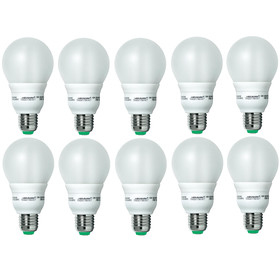 10er Set Megaman MM80816 Energiesparlampe Birne...