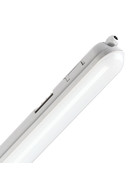 Müller Licht 20300530 Aqualux Sensor LED IP65 Feuchtraumleuchte 28W Grau inkl. Leuchtmittel