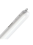 Müller Licht 20300531 Aqualux Sensor LED IP65 Feuchtraumleuchte 35W Grau inkl. Leuchtmittel