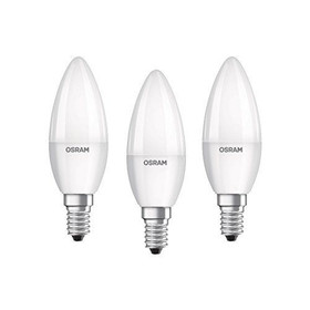3er Set Osram LED Classic Kerze matt E14 5,7W = 40W...