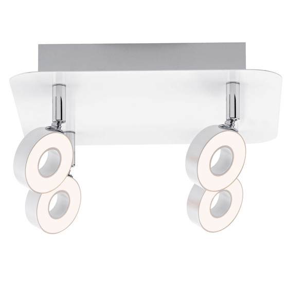 Paulmann 603.72 Cycle Strahler Rondell LED 4x4,3W...