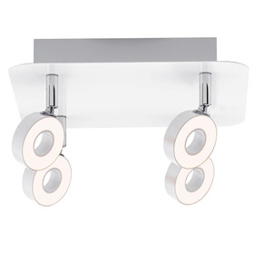 Paulmann 603.72 Cycle Strahler Rondell LED 4x4,3W...
