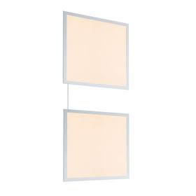 Paulmann 708.11 LED Panel Lumix Diffuse Wandleuchte 11,5W Weiß Warmweiß Basisset inkl. Leuchtmittel