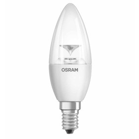 Osram LED Star Classic Kerze Candle E14 3,5W = 25W klar Kronleuchter Warmweiß