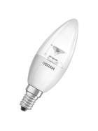 Osram LED Star Classic Kerze Candle E14 3,5W = 25W klar Kronleuchter Warmweiß