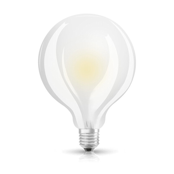 Osram LED Star Classic Globe95 matt E27 7W = 60W Glühbirne Warmweiß 2700K A++