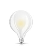 Osram LED Star Classic Globe95 matt E27 7W = 60W Glühbirne Warmweiß 2700K A++