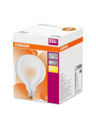 Osram LED Star Classic Globe95 matt E27 7W = 60W Glühbirne Warmweiß 2700K A++