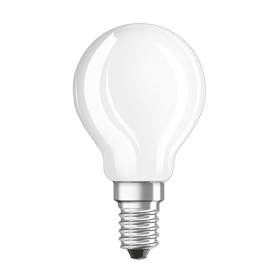 Osram LED STar Classic P40 Filament matt E14 4W = 40W Tropfen Kaltweiß 4000K