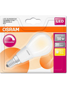 Osram LED Superstar P50 Tropfen dimm Retrofit Filament matt E14 5W = 50W 2700K