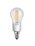 Osram LED Superstar Retrofit Classic P40 dimmbar Tropfen E14 4,5W = 40W Warmweiß