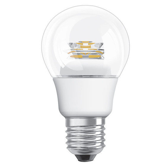 Osram LED Star Classic Kolbenlampe klar A40 E27 5W = 40W Glühlampe Warmweiß