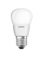 Osram LED Star P40 Tropfen Lampe matt Classic E27 5,7W = 40W Warmweiß 470Lm A+
