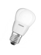 Osram LED Star P40 Tropfen Lampe matt Classic E27 5,7W = 40W Warmweiß 470Lm A+