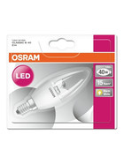 Osram LED Star Classic B40 Kerze klar E14 5,5W = 40W Glühbirne Warmweiß 470Lm