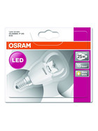 Osram LED Star P25 Classic Tropfen Lampe E14 3,3W = 25W Glühbirne Warmweiß 250Lm