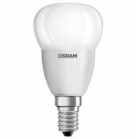 Osram LED Star Classic P40 matt Tropfen Lampe E14 5W = 40W Glühbirne Kaltweiß