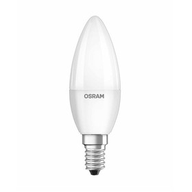 Osram LED Star Classic B40 Kerzen Lampe Matt E14 5,7W = 40W Glühbirne Warmweiß