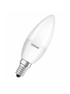 Osram LED Star Classic B40 Kerzen Lampe Matt E14 5,7W = 40W Glühbirne Warmweiß