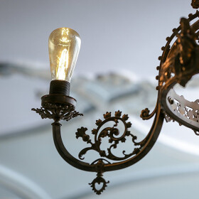 Osram LED AGL Edison Vintage 1906 Dimmbar E27 6,5W = 51W Glühbirne Warmweiß 2400K