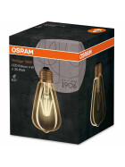 Osram LED AGL Edison Vintage 1906 Dimmbar E27 6,5W = 51W Glühbirne Warmweiß 2400K