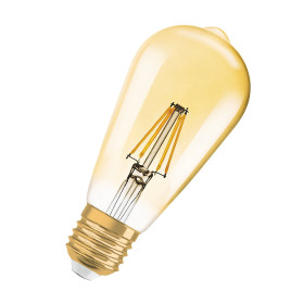 Osram LED Vintage 1906 Edison Filament E27 2,8W = 21W Glühbirne 2400K Warmweiß