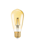 Osram LED Vintage 1906 Edison Filament E27 2,8W = 21W Glühbirne 2400K Warmweiß