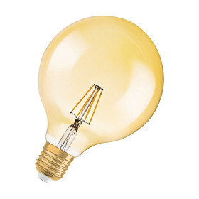Osram LED Globe 95 Vintage 1906 Filament E27 7W = 51W Glühbirne Warmweiß 2400K
